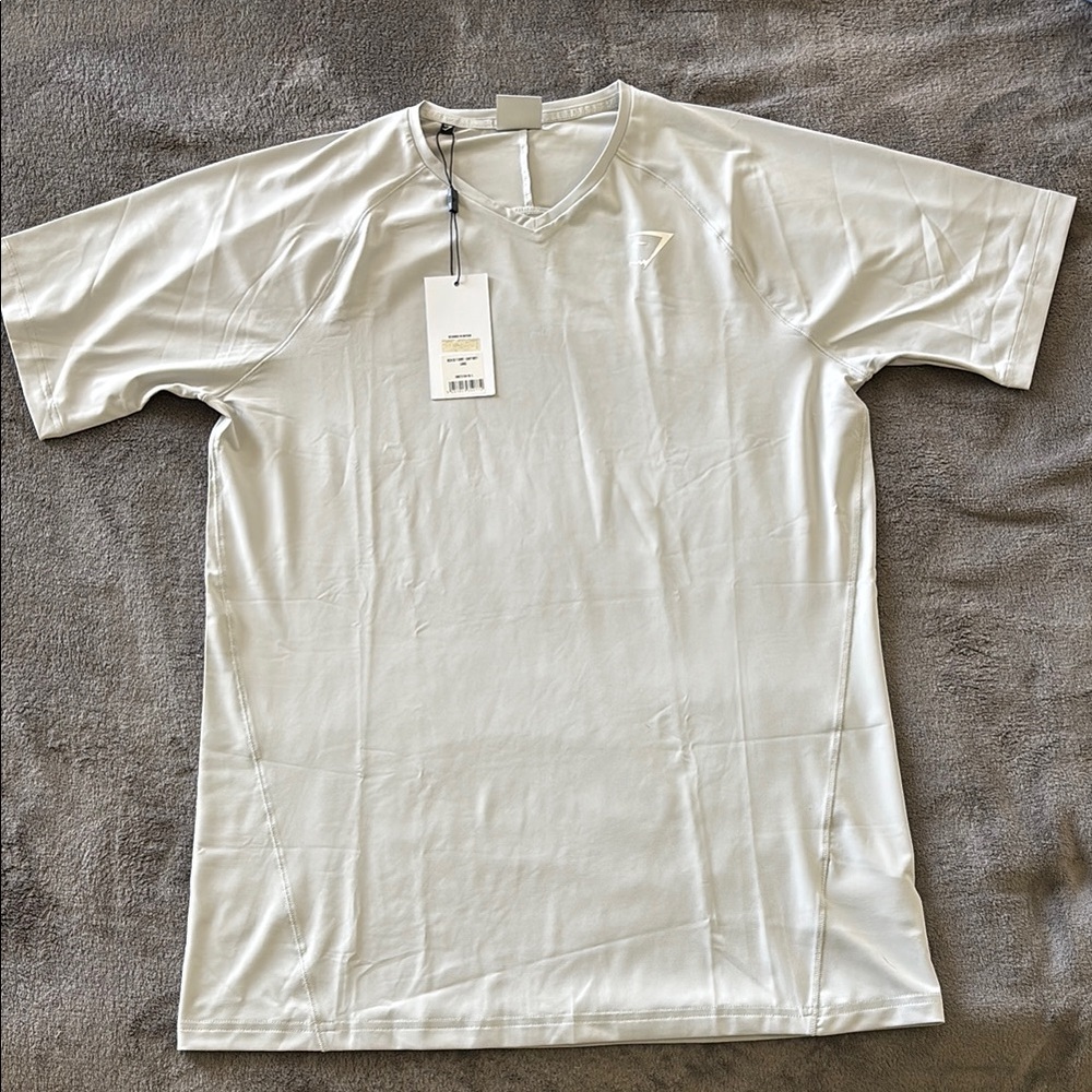 Men's light grey Gymshark T-Shirt